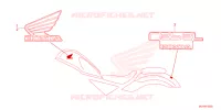 AUTOCOLLANTS pour Honda REBEL 500 de 2023