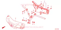 GUIDON   CARENAGE pour Honda EV NEO de 2012