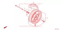 ROUE AVANT pour Honda EV NEO de 2012