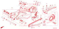 BRAS OSCILLANT pour Honda CB 1000 R BLACK EDITION de 2023