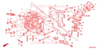 CULASSE pour Honda SCV 110 DIO, TYPE 5ID de 2018