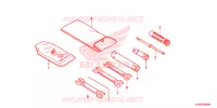 OUTIL pour Honda SCV 110 DIO, TYPE 7ID de 2019