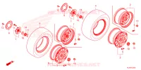 ROUE ARRIERE pour Honda PIONEER 1000-3P BASE de 2023