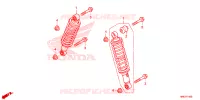 AMORTISSEUR AVANT pour Honda FOURTRAX 520 RUBICON DCT IRS EPS de 2023