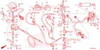 LEVIER DE GUIDON   CABLE   COMMODO pour Honda FOURTRAX 520 FOREMAN 4X4 ES PS de 2023