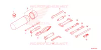 OUTIL pour Honda FOURTRAX 520 FOREMAN 4X4 ES PS de 2023