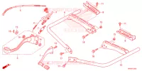 PEDALE   REPOSE PIED pour Honda FOURTRAX 520 FOREMAN 4X4 ES PS de 2023
