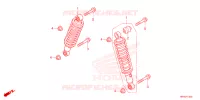 AMORTISSEUR AVANT pour Honda FOURTRAX 520 FOREMAN 4X4 EPS de 2023