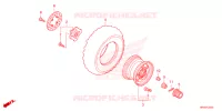 ROUE AVANT pour Honda FOURTRAX 520 FOREMAN 4X4 EPS de 2023