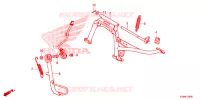 BEQUILLE pour Honda CBR 250 RR ABS de 2022