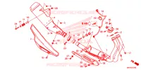 SILENCIEUX D'ECHAPPEMENT pour Honda MSX GROM 125 ABS de 2023