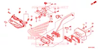 FEU ARRIERE pour Honda CB 500 X ABS de 2023