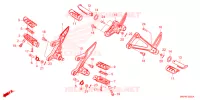 REPOSE PIED pour Honda CB 500 X ABS de 2023