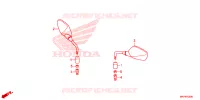 RETROVISEUR pour Honda CB 500 X ABS de 2023