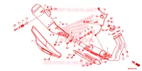 SILENCIEUX D'ECHAPPEMENT pour Honda CB 500 X ABS de 2023