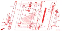 FOURCHE pour Honda CRF 150 R de 2023