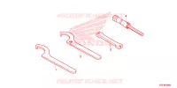 OUTIL pour Honda CRF 150 R de 2023