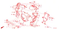 COUVERCLE PHARE / COUVERCLE FOURCHE AVANT pour Honda NAVI 110 de 2023