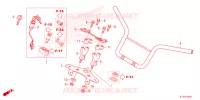GUIDON pour Honda NAVI 110 de 2023