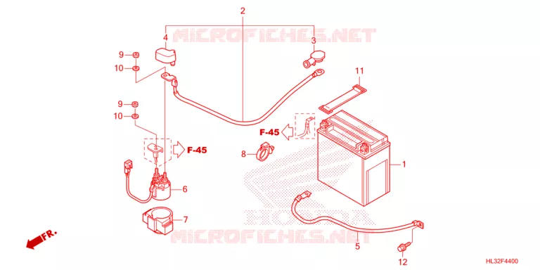 BATTERIE Honda ATV 700 PIONEER 2023  SXS700M2DP