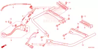 PEDALE   REPOSE PIED pour Honda FOURTRAX 420 RANCHER 4X4 EPS Manual Shift de 2023