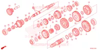 BOITE DE VITESSES pour Honda FOURTRAX 520 FOREMAN RUBICON DCT EPS DELUXE de 2023