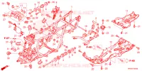CADRE pour Honda FOURTRAX 520 FOREMAN RUBICON DCT EPS DELUXE de 2023