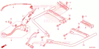 PEDALE   REPOSE PIED pour Honda FOURTRAX 420 RANCHER 2X4 BASE de 2023