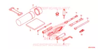 OUTIL pour Honda FOURTRAX 520 RUBICON IRS EPS de 2023