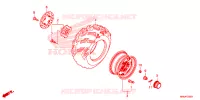 ROUE AVANT pour Honda FOURTRAX 520 RUBICON IRS EPS de 2023