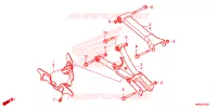 BRAS ARRIERE pour Honda FOURTRAX 520 RUBICON IRS EPS de 2023