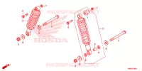 AMORTISSEUR ARRIERE pour Honda FOURTRAX 520 RUBICON IRS EPS de 2023