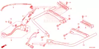 PEDALE   REPOSE PIED pour Honda FOURTRAX 520 FOREMAN 4X4 EPS de 2023