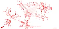 GUIDON pour Honda FORZA 750 de 2024