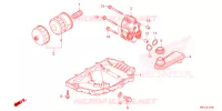 CARTER   POMPE   FILTRE A HUILE pour Honda FORZA 750 de 2024