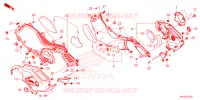 COUVERCLES LATERAUX pour Honda FORZA 750 35KW de 2024