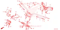 GUIDON pour Honda FORZA 750 35KW de 2024