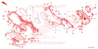 COUVERCLES LATERAUX pour Honda FORZA 750 de 2024