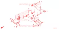 BRAS ARRIERE pour Honda FOURTRAX 520 RUBICON DCT IRS EPS de 2023
