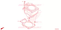 CYLINDRE pour Honda FOURTRAX 520 RUBICON DCT IRS EPS de 2023