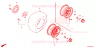 ROUE AVANT pour Honda FOURTRAX 520 RUBICON DCT IRS EPS de 2023