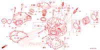 CULASSE pour Honda FOURTRAX 420 RANCHER 2X4 Electric Shift de 2024