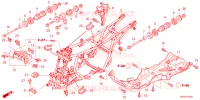 CADRE pour Honda FOURTRAX 520 FOREMAN 4X4 EPS de 2024