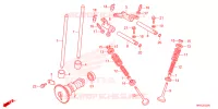 ARBRE A CAMES   SOUPAPE pour Honda FOURTRAX 520 FOREMAN RUBICON 4X4 EPS de 2024
