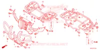 SUPPORT pour Honda FOURTRAX 520 FOREMAN RUBICON 4X4 EPS de 2024