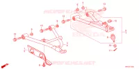 TRIANGLES AVANT pour Honda FOURTRAX 520 FOREMAN RUBICON 4X4 EPS de 2024