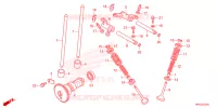 ARBRE A CAMES   SOUPAPE pour Honda FOURTRAX 520 FOREMAN RUBICON 4X4 EPS de 2024