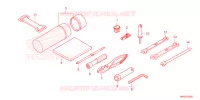 OUTIL pour Honda FOURTRAX 520 FOREMAN RUBICON 4X4 EPS de 2024
