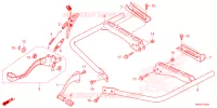 PEDALE   REPOSE PIED pour Honda FOURTRAX 520 FOREMAN RUBICON 4X4 EPS de 2024