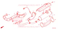 SILENCIEUX D'ECHAPPEMENT pour Honda FOURTRAX 520 FOREMAN RUBICON 4X4 EPS de 2024